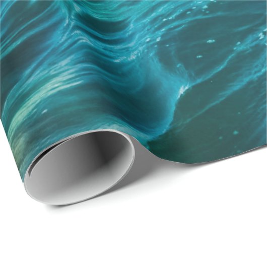 Mooie oceaangolven cadeaupapier (Rol Hoek)