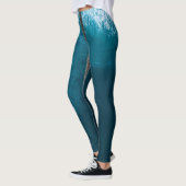 Mooie oceaangolven leggings (Links)
