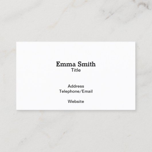 Mooie oceaanzonneffoto visitekaartje