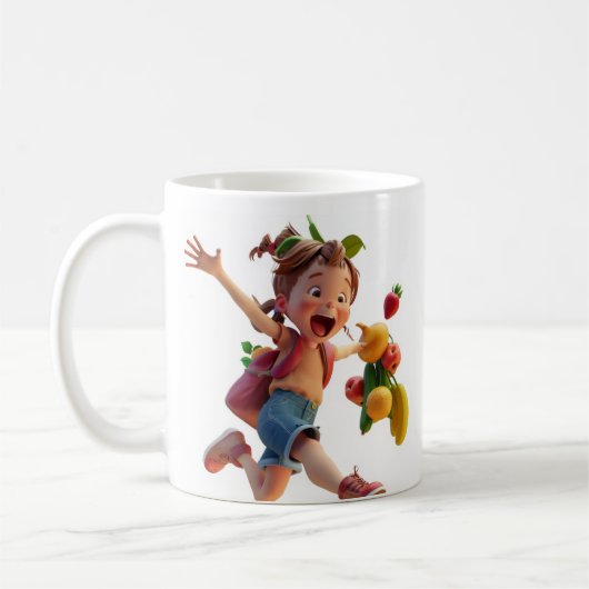 Mooie ochtend koffiemok (Links)