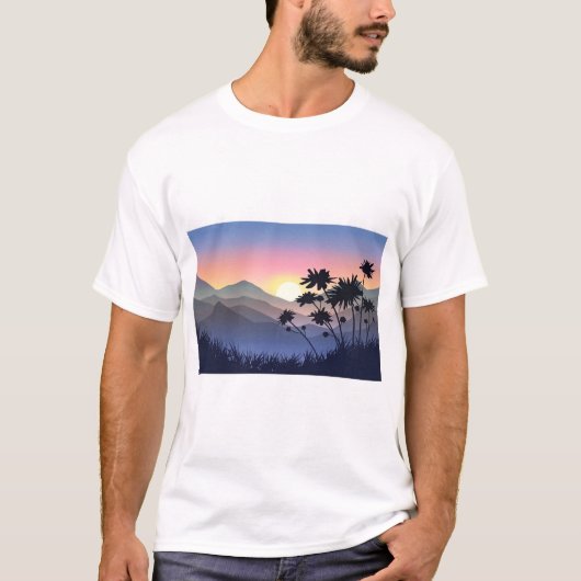 Mooie ochtend t-shirt (Voorkant)