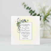 Mooie Ochtend Zon Geel met Linten en Bubbels Kaart (Staand voorkant)