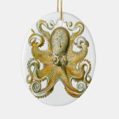 Mooie octopus afbeelding van Haeckel Keramisch Ornament (Rechts)