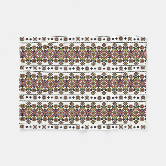 Mooie Oekraïense kunst Fleece Deken (Voorkant (Horizontaal))