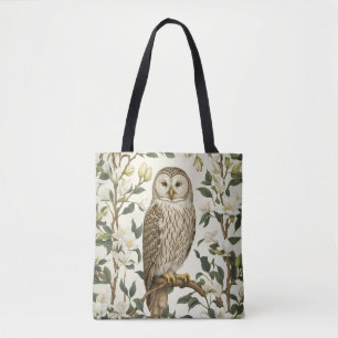 Mooie Oeraloe en Magnolia Bloesem Tote Bag