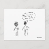 mooie ogen briefkaart (Voorkant)