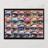 Mooie ogen briefkaart (Voorkant)