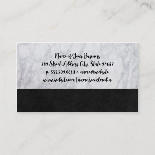 Mooie ogen | Penselen opmaken Visitekaartje (Achterkant)