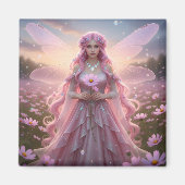 Mooie oktober Opal Fairy Magneet (Voorkant)
