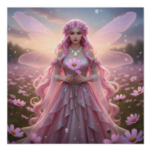 Mooie oktober Opal Fairy Perfect Poster (Voorkant)