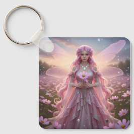 Mooie oktober Opal Fairy Sleutelhanger