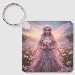 Mooie oktober Opal Fairy Sleutelhanger