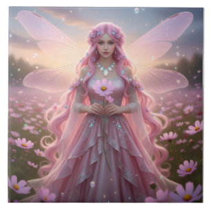 Mooie oktober Opal Fairy Tegeltje