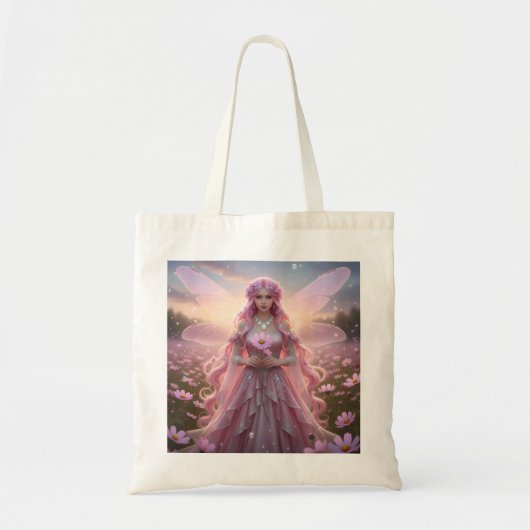 Mooie oktober Opal Fairy Tote Bag (Voorkant)