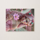 Mooie Oktoberfee in de kosmos Legpuzzel (Horizontaal)