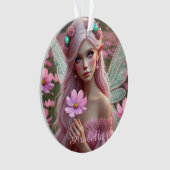 Mooie Oktoberfee in de kosmos Ornament (voorkant)