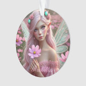 Mooie Oktoberfee in de kosmos Ornament (voorkant)