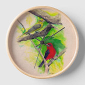 Mooie olietankers die vogels schilderen (Voorkant)