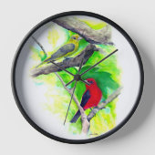 Mooie olietankers die vogels schilderen (Voorkant)