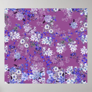 Mooie olievlekken en tiny Fl. Poster