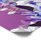 Mooie olievlekken en tiny Fl. Poster (Hoek)