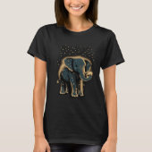 Mooie Olifant Illustratie Geest Dier Elep T-shirt (Voorkant)