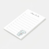 Mooie Olifant met een Hart Dingen om te Doen Po Post-it® Notes (Schuin)