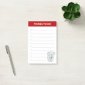 Mooie Olifant met een Hart Dingen om te Doen Post-it® Notes (Kantoor)