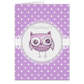 Mooie olifant met pastel poka Dots Lavender