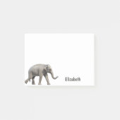 Mooie Olifant Persoonlijke Naam Post-it® Notes (Voorkant)