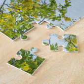 Mooie olifant spelen in het gras legpuzzel (Zijkant)