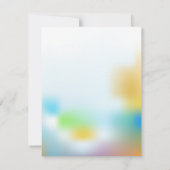 Mooie Olifant Verjaardag Dank Je Kaart (Achterkant)