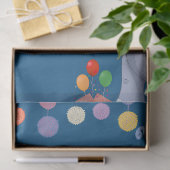 Mooie Olifant Verjaardag Tissuepapier (Geschenk)