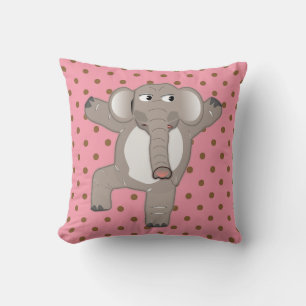 MOOIE OLIFANTEN BABYKAMER ROZE KUSSENS
