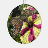Mooie olifantenvlinder keramisch ornament (Links)