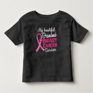 Mooie oma Breast Cancer Survivor Kinder Shirts