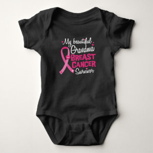 Mooie oma Breast Cancer Survivor Romper