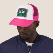 Mooie omkaderde “Crackel omkaderde Libel” Kunstwer Trucker Pet (In situ)