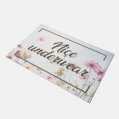 Mooie onderkleding deurmat (Schuin)