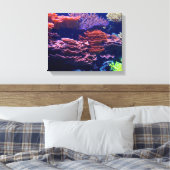 Mooie onderwater oceaan scene, leven onder zee canvas afdruk (Insitu (Slaapkamer))