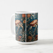 Mooie Onderwater Zee Schildpad Koffiemok (Voorkant links)