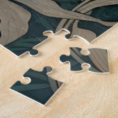 Mooie Onderwater Zee Schildpad Legpuzzel (Zijkant)