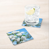 Mooie Onderzetter met witte bloemen (Insitu)
