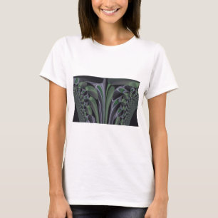 Mooie ongelofelijke groene aurora textuur kunst on t-shirt