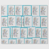 MOOIE ONTWERPEN IN VERPAKKINGSPAPIER CADEAUPAPIER (Vlak)