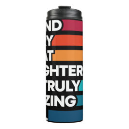 Mooie ontwerpexpressietekst voor Moederdag Thermosbeker