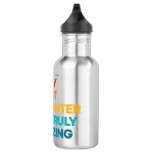 Mooie ontwerpexpressietekst voor Moederdag Waterfles (Rechts)