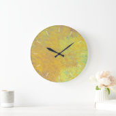 Mooie ontwerpklok met gouden vormgeving grote klok (Huis)