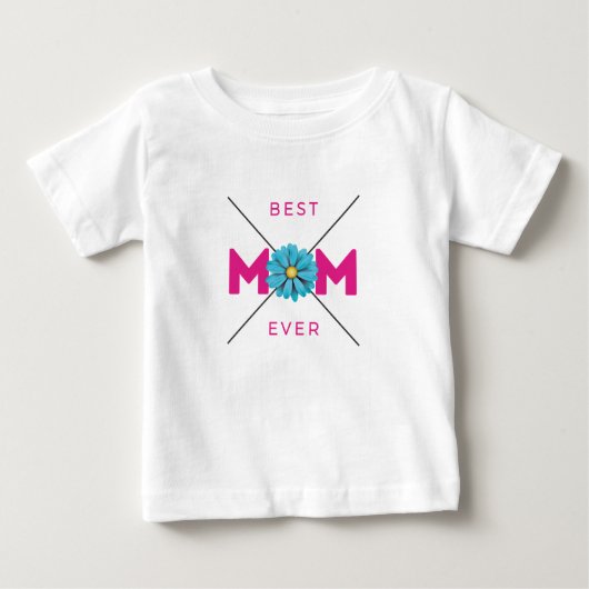 Mooie ontwerptekst Beste mama ooit met hart (Voorkant)