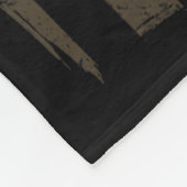 Mooie oom camouflage Amerikaanse vlag grappige oom Fleece Deken (Hoek)